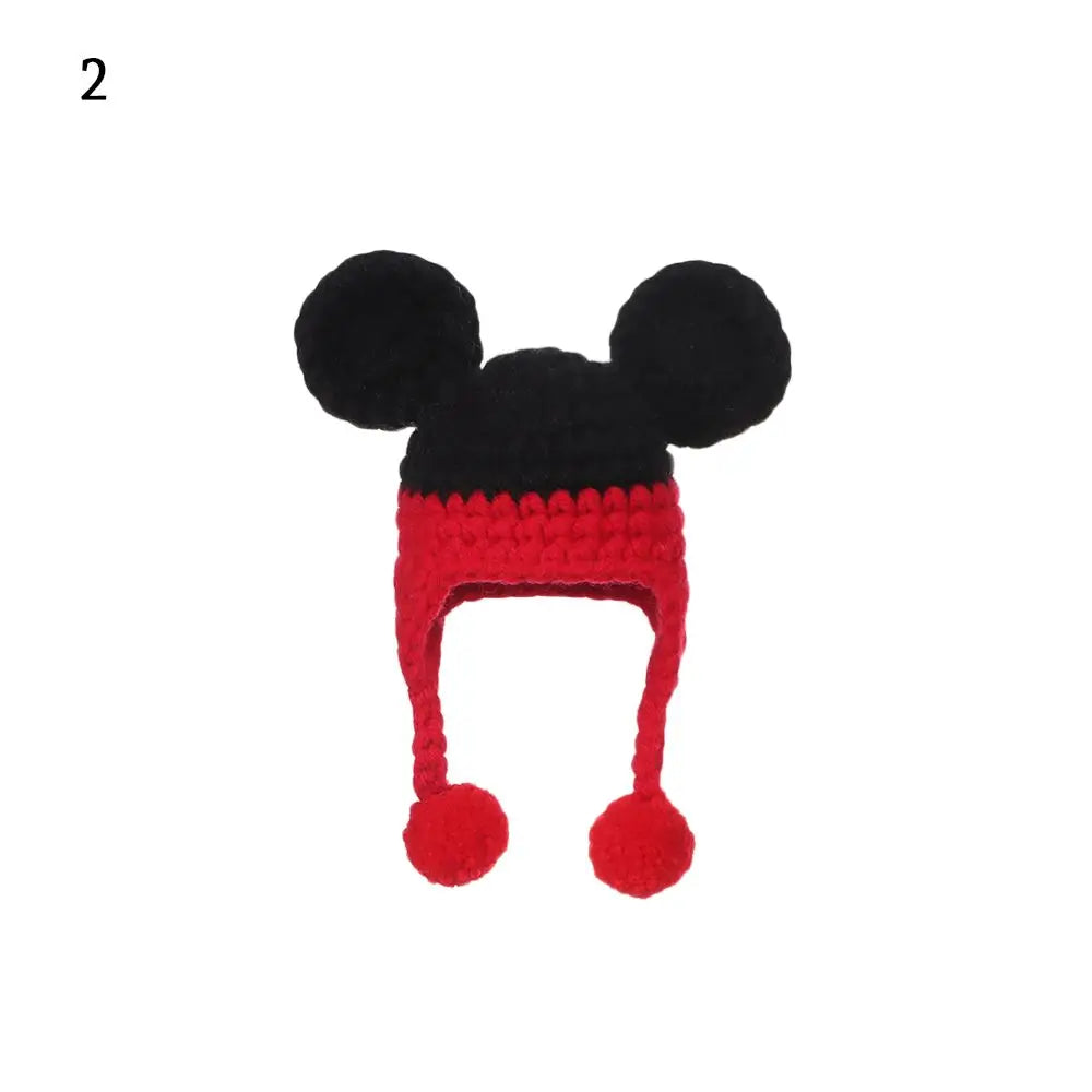 Sombrero de casa de muñecas a escala 1/12 para niños, decoración de casa de muñecas de animales bonitos, juguetes, regalo de cumpleaños, accesorios de muñeca, escena en miniatura