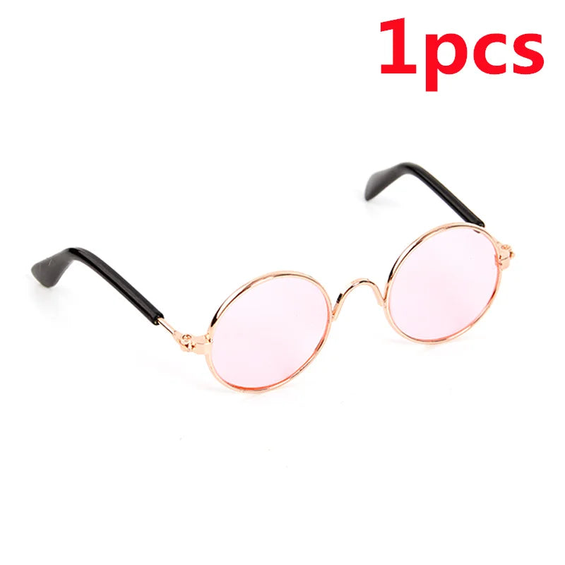 Gafas redondas de moda para 1/6 muñecas BJD gafas DIY para muñecas de 18 pulgadas gafas juguetes para niñas juguetes niñas regalo de Navidad