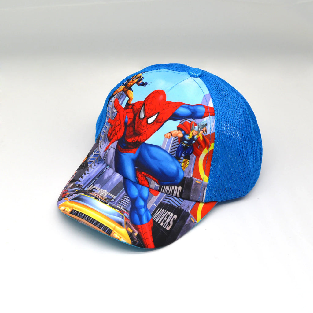 Sombrero de dibujos animados de Disney para niño y niña, gorra de viaje con diseño de princesa Frozen, Mickey Mouse, Spiderman y Mickey, juguetes de regalo para niños de 2 a 8 años, novedad