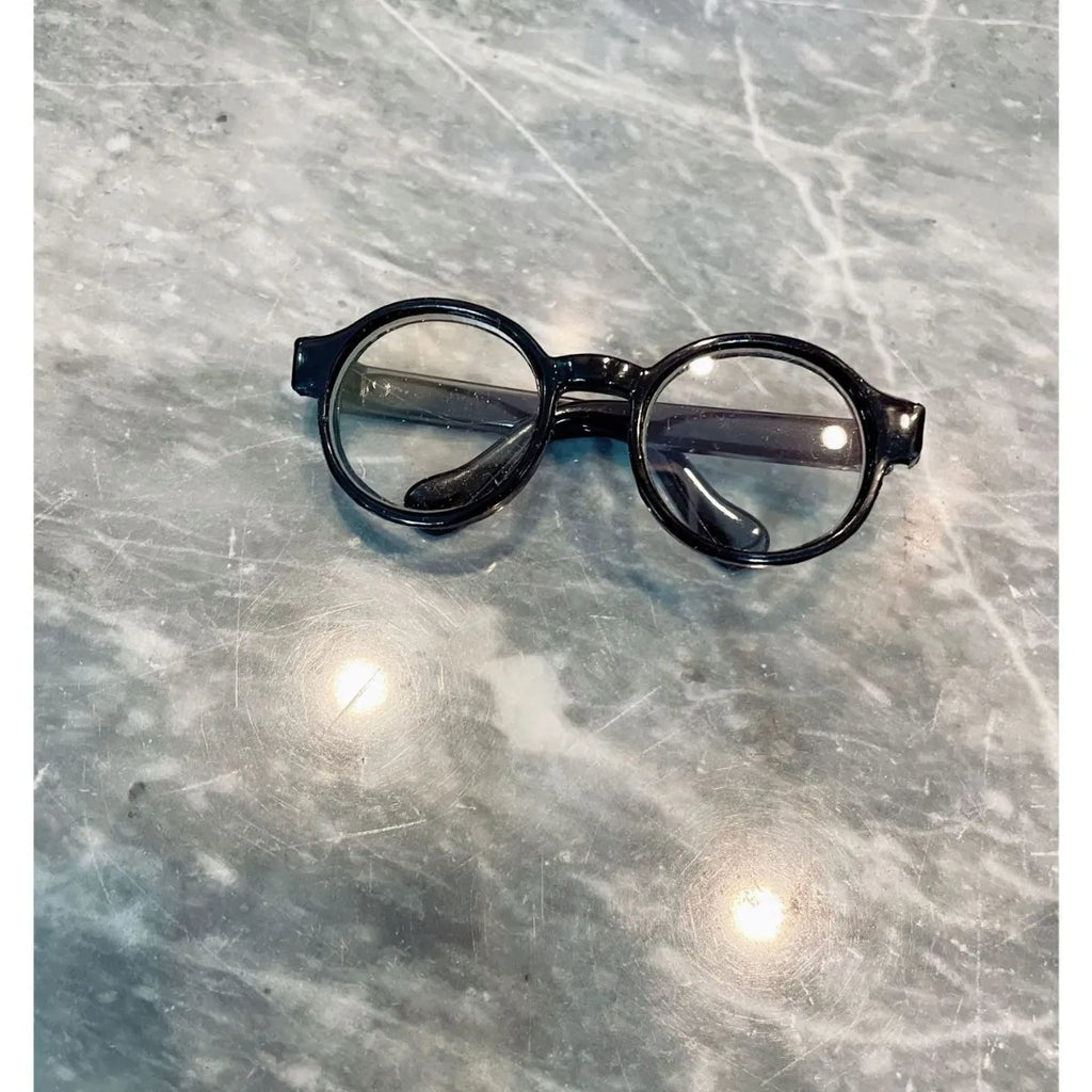 Labubu 6,5 cm/9 cm accesorios de moda lindas gafas de plástico para 15 cm/17 cm Labubu para muñecas BJD de 60 cm y gafas de juguete para muñecas BJD 1/3