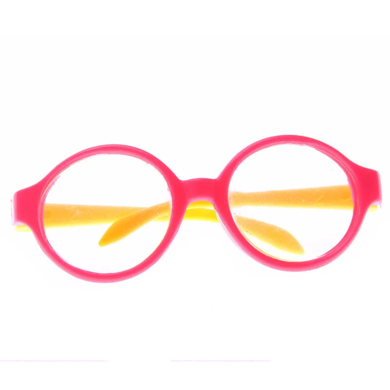 Gafas de muñeca Pop, gafas de colores para muñeca americana de 18 pulgadas y accesorios de ropa para muñeca Reborn de 43Cm, juguete para niña de nuestra generación