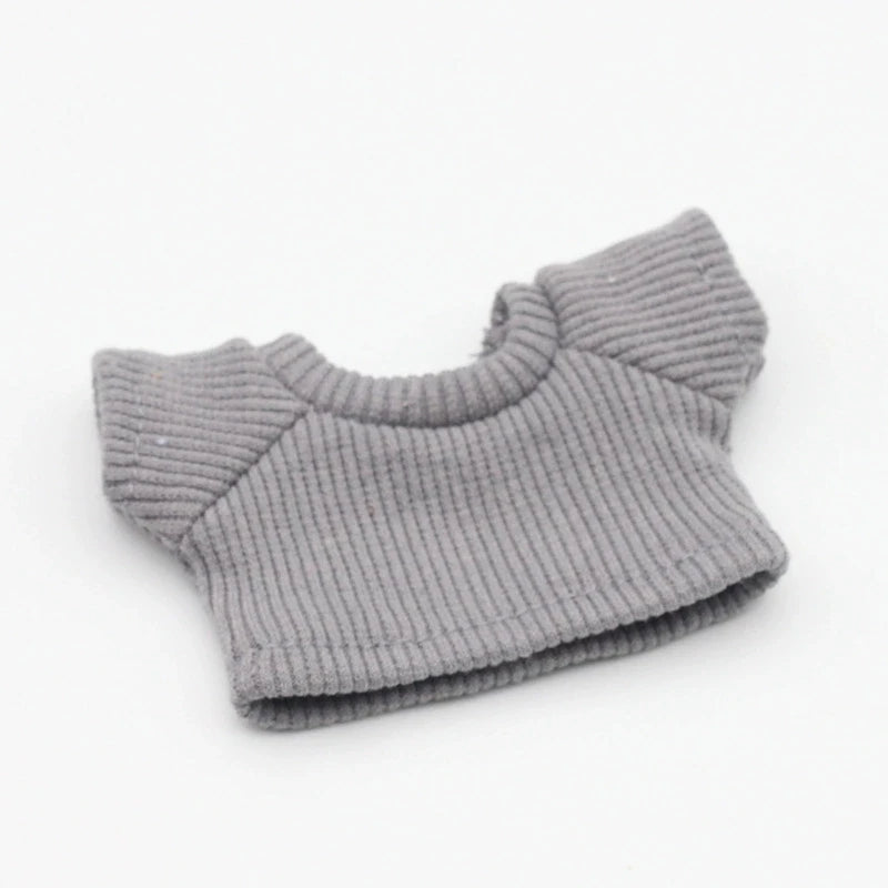 Mini Ropa para muñecas, accesorios para Ropa Labubu Idol, muñeca de algodón de 10cm, mochila Canva 1/6, gafas, sombrero, regalo de Ropa