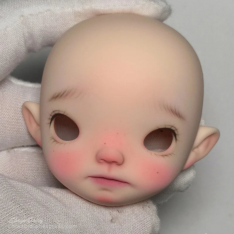 Shuga Fairy Miao 2 1/6 muñeca Bjd cabeza grande y extremidades pequeñas imagen de dibujos animados muñeca articulada móvil de resina