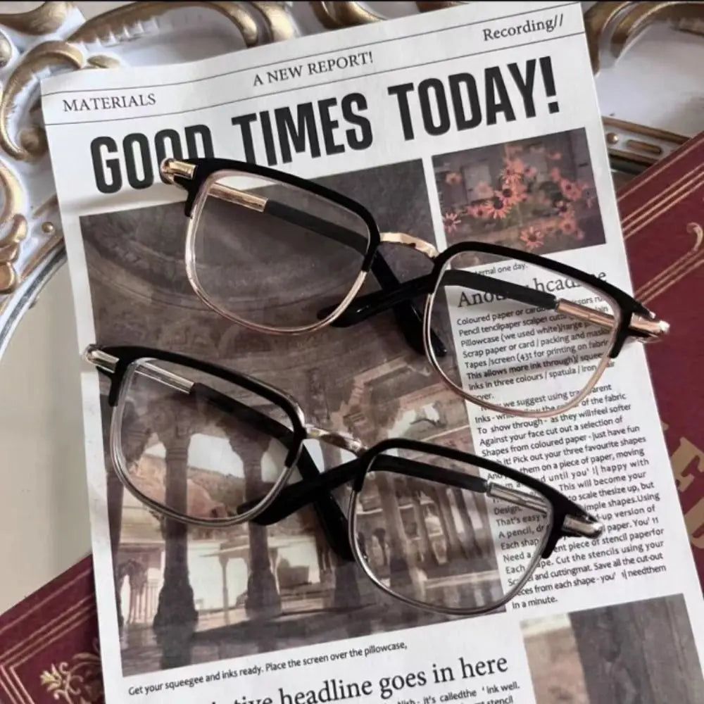 Gafas de algodón para muñeca, accesorios creativos de Metal de felpa, accesorios para fotos, 6,5 cm, 8,5 cm, 15/20cm