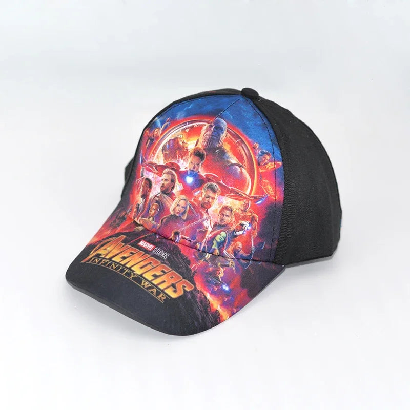 Sombrero de dibujos animados de Disney para niño y niña, gorra de viaje con diseño de princesa Frozen, Mickey Mouse, Spiderman y Mickey, juguetes de regalo para niños de 2 a 8 años, novedad