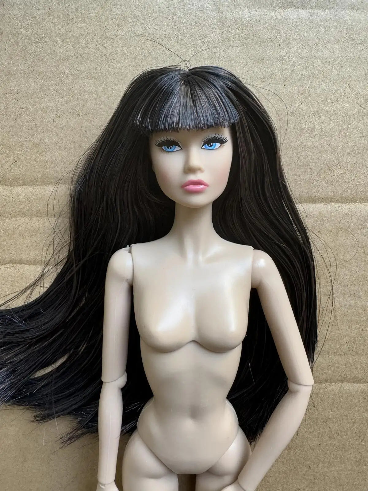 Figuras de muñecas PP de moda a escala 1/6 con articulaciones móviles Bang muñeca coleccionable sólida para niños y coleccionistas