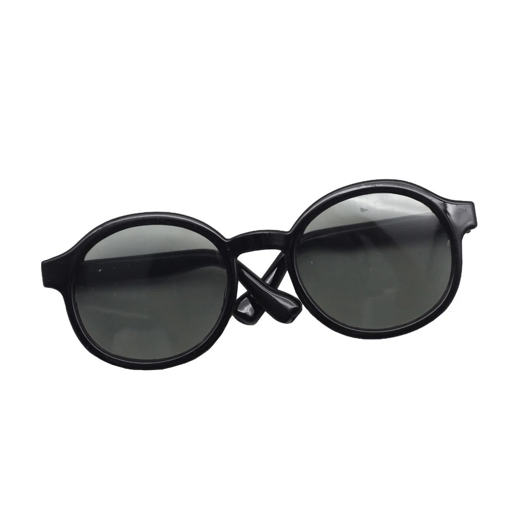 Gafas de muñeca de moda para 1/3 1/6 1/8 60cm BJD muñeca Blyth juguete de peluche gafas de sol accesorios DIY vestir juguetes regalo