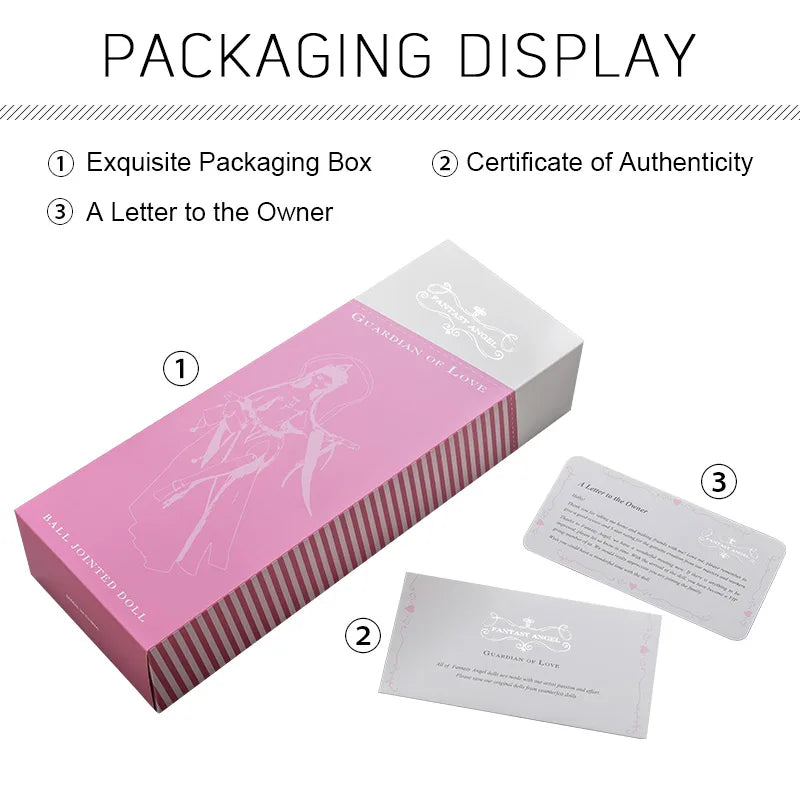 Fantasía Ángel 1/6 muñeca BJD Niki Fullset 29cm OB11 28 figura de Anime YOSD juguete de resina DIY regalo pukifee lindo realista