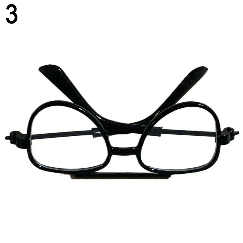 Gafas de doble haz para muñecas BJD, accesorios Vintage para piloto en miniatura, 10CM, 1/3, 1/4