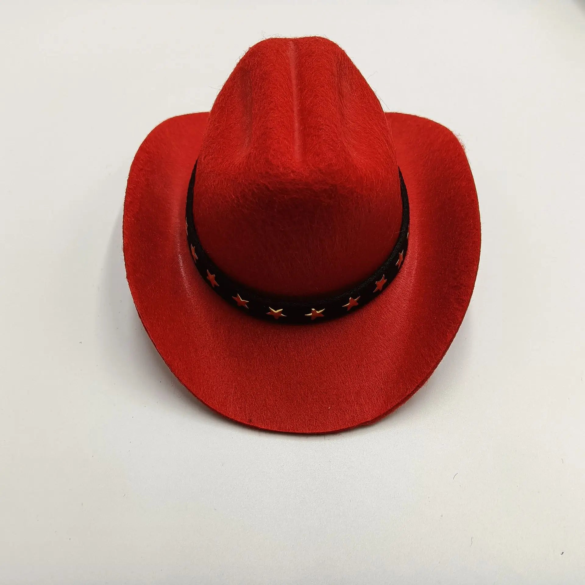 Nuevo Mini sombrero decorativo para muñeca, accesorios bonitos de algodón para muñecas, fiesta de vaquero, vestido occidental, decoraciones para mascotas DIY para muñecas de fiesta